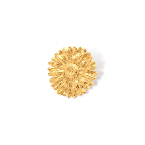 Anillo con Flor de Margarita grande