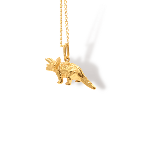 Cadena con Triceratops